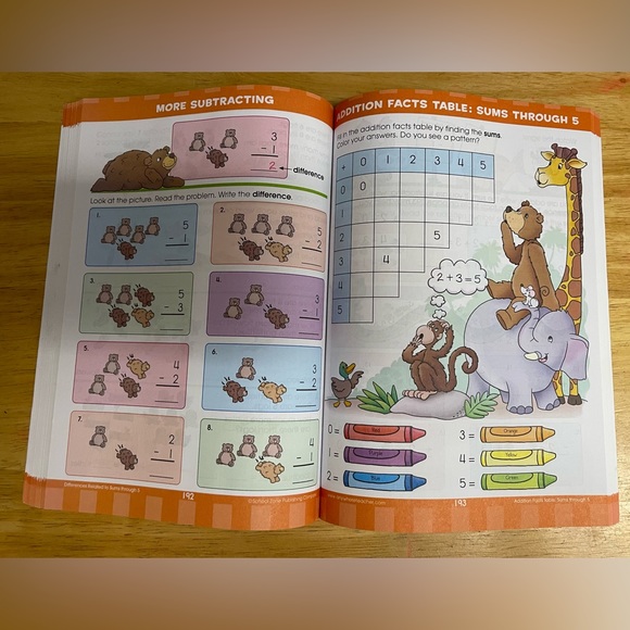 School Zone Big First Grade & My First Grade WorkBook ages 6-7 - Picture 4 of 6